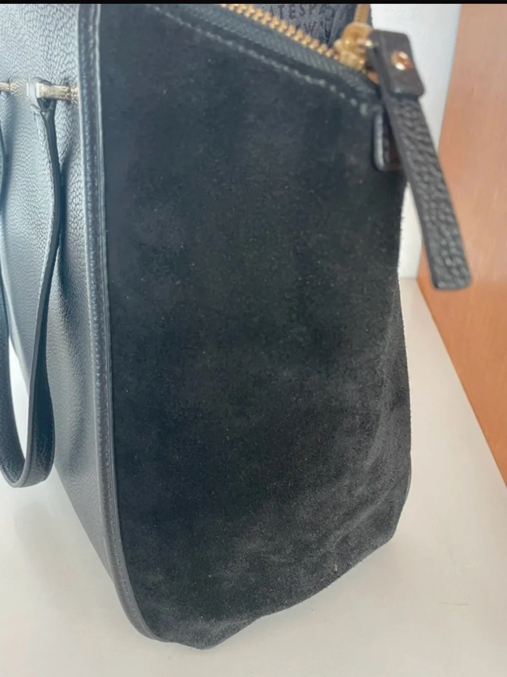 Kate Spade Lewis Drive Alanie tote bag with Suede Two-Tone Tote